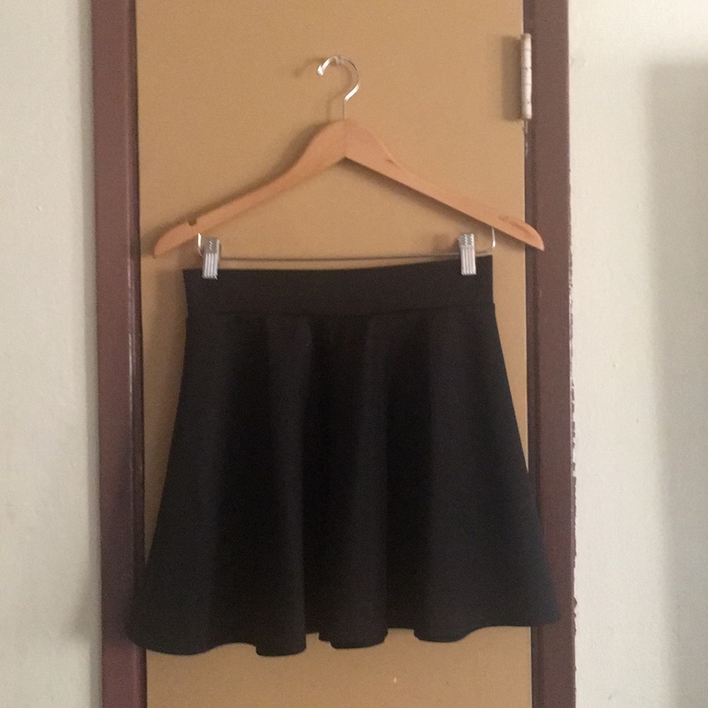 Black Skater Skirt